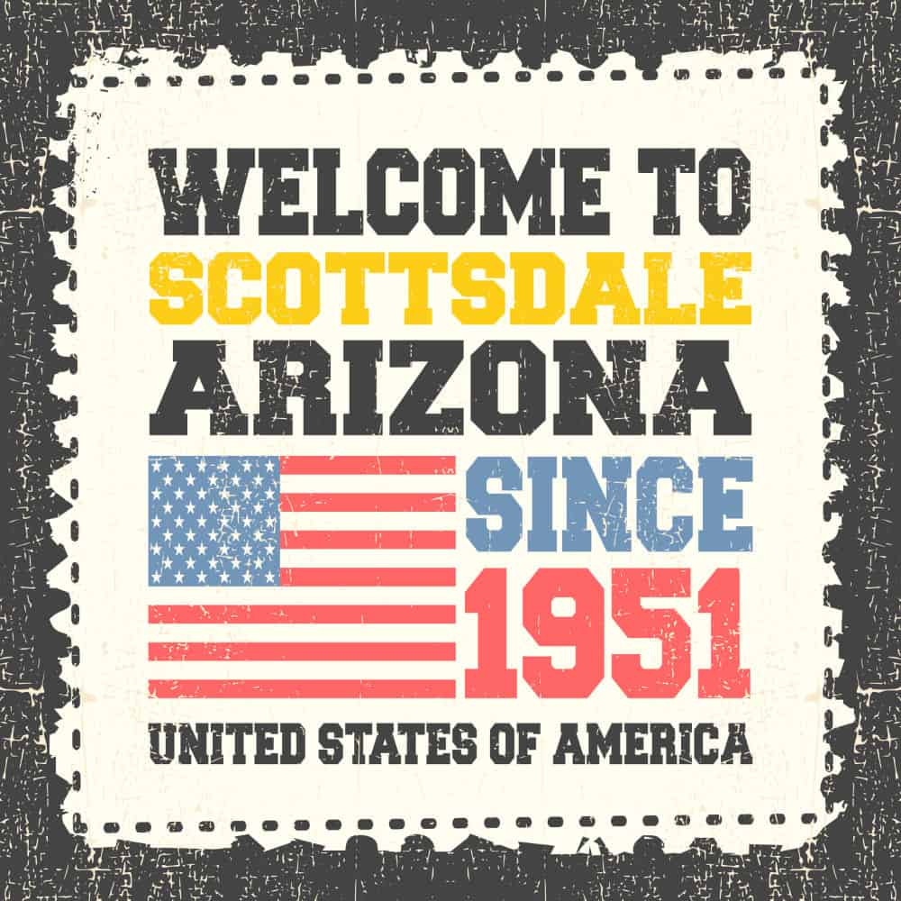 Scottsdale AZ graphic