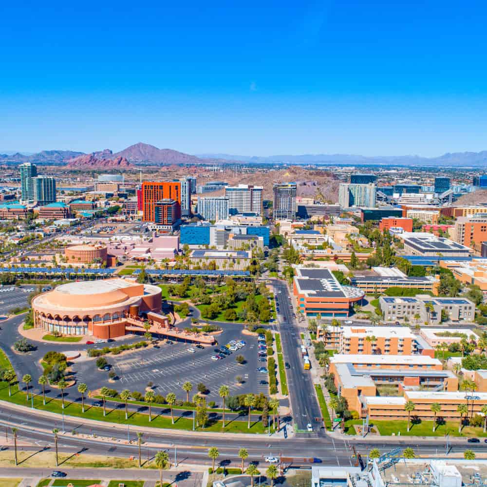 Tempe, AZ aerial img